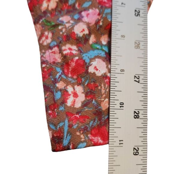 Daytrip‎ Floral Bodysuit  Size L  Pink Snap - Picture 12 of 15